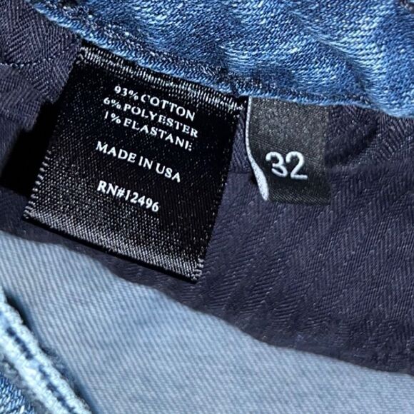 Plus Size Parker Smith Light Wash Crop Jeans Size 31x26 #105 - Picture 3 of 7